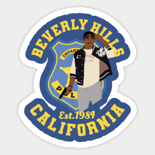 Retro - Beverly Hills Cop Sticker